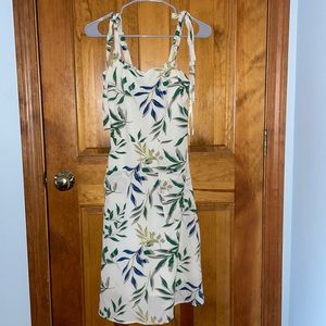 Floral Monteau dress